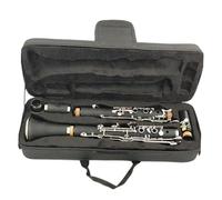 B Flat Clarinet For Beginner Professional G-key 18-key Clarinet ABS Resin Material Nickel-plated Keys