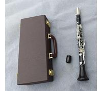 B Flat Clarinet For Beginner Professional Woodwind Instrument 17 Keys Clarinet Eb Tone Soprano Clarinet Ebony Eb
