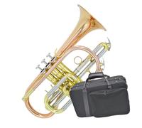 B Flat Cornet Instrument Phosphor Bronze Three-color Material For Beginners And Professional Players