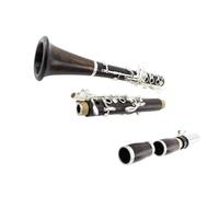 B Flat Ebony Body Clarinet Instrument Professional Performance Clarinet With Case Clarinet for Beginner