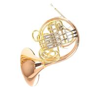 B Flat/F Phosphor Bronze Split 4-key Double Row French Horn Instrument With Storage Box And Accessories French Horn kit