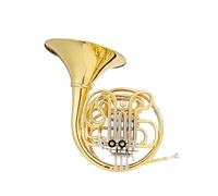 B Flat Four Key French Horn Suitable For Beginners And Professional Band Performances(Double row)