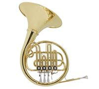 B Flat Major Four Key Single Row French Horn Playing Instrument Double-key French horn instrument