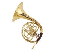 B Flat Major Three Key Single Row French Horn Playing Instrument Double-key French horn instrument