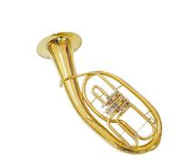 B-flat Three-key Alto Horn Four-key Euphonium Tuba Brass Instrument Team Performance(Three-key)