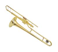 B Flat Three Vertical Keys Trombone Musical Instrument Student Piston Trombone With Case Trombone Kit