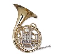 B Flat To F French Horn Brass 4-key Double Row Bb/F French Horn Musical Instrument With Canvas Case French Horn kit