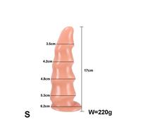 (B-Flesh-S) NEW Huge Anal Dildo Expansion Anal Plug Big Butt Plug Annal Dilator Masturbator Prostate Massager Adult Sex Toys For Men
