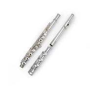 B Foot Split E Key Flute Instrument Copper-nickel Silver Plated 17 Hole Open Hole C Tone Flute Flute for Beginner