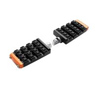 B For Bad-Boy For FXSTSB 1995 1996 1997 For Convertible For Fxds For Conv 1995 1996 1997 1998 Motorcycle Male Mount Footpegs Foot Peg Replacement Parts(Black)