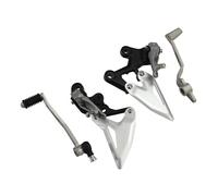B For Ninja 400 2018 2019 2020 2021 2022 2023 For Z400 2019 2020 2021 2022 2023 Driver Footpegs Pegs Bracket Motorcycle Non Slip Modified Accessories