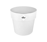 B.FOR ORIGINAL ROUND 16CM WHITE Flowerpot - 2L, Recycled Plastic, Wind-Energy Made, Indoor Plant Pot (9.2615E+12)