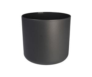 B.for Soft Round 25cm Anthracite Flower Pot Indoor Use Eco Friendly Watertight
