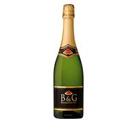 B&G Sparkling Brut Blanc de Blancs 75 rench Sparkling White Wine | 11% ABV | Crisp & Fresh | Citrus Peach Apricot Notes | Rhône Valley | Ideal Aperitif & Celebrations