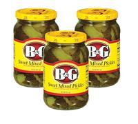 B&G Sweet Mixed Pickles 473ml (Pack of 3)