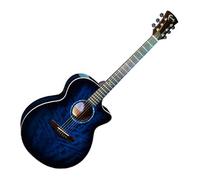 Faith Guitars Blue Moon Neptune Grand Concert Electro Acoustic Guitar (Venus, Right)