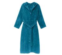 B Green Terry Towelling Dressing Gown & Pyjamas - Men's & Women's Home Sauna Travel Bathrobe & Poncho - Zip Thick & Lightweight Set - Green, L