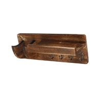 (B) Guitar Hanger Stand Holder Hook Wall Mount Key Rack Display Entryway Organizer