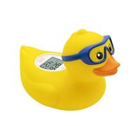 b&h Baby Bath Thermometer and Room Thermometer - Upgraded Sensor, The Infant Tub Water Temperature Thermometer Floating Toy Safety Products (Diving-Goggles Duck)