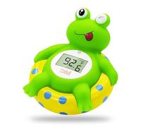 b&h Baby Bath Thermometer & Room Thermometer - Easy to Read Display | BPA-Free| Fahrenheit or Celsius | Digital Water Thermometer Floating Bathing Toy Shower Gift for Infant Newborn