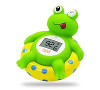 b&h Baby Bath Thermometer & Room Thermometer - Easy to Read Display | BPA-Free| Fahrenheit or Celsius | Digital Water Thermometer Floating Bathing Toy Shower Gift for Infant Newborn