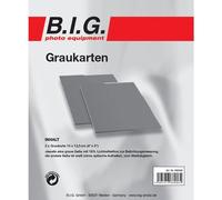 B.I.G. Grey Card Set 10 x 12cm 2 Pcs