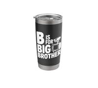 B is for Big Brother Surveillance Funny Idea Stainless Steel Insulated Tumbler
