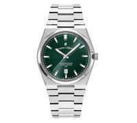 Jacques du Manoir Mens Horizon Silver Plated Bracelet Watch