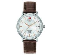 B JACQUES DU MANOIR Men's Analogue Watch with Leather Strap JDM-WG004-05