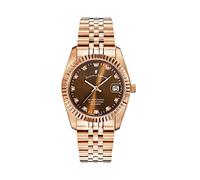 B Jacques DU MANOIR Women Analog Swiss Quartz Watch with Stainless Steel Strap NRO.17
