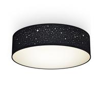 B.K.Licht Black 2xE27 40W Requires Bulb Ceiling Light B.K.Licht Black