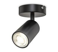 B.k.licht Bulb Socket Gu10 Black Adjustable Spot