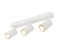 B.k.licht Bulb Socket Gu10 White 3 Lamp Ceiling Lamp