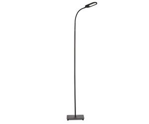 B.K.Licht Floor lamp Living Room, 8W LED Platform, Adjustable Brightness, Flexible Head, Light Choice: Warm White, Neutral or Cold, Touch Function, Modern Floor lamp Bedroom Office Dining Room