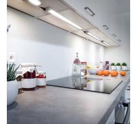 B.K. Licht Gina LED under-cabinet light, silver, 2,700 K/4,000 K