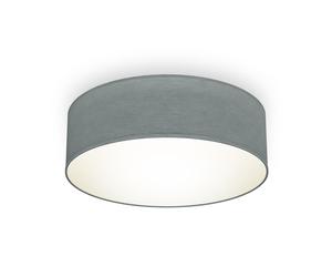B.K.Licht Grey 1xE27 40W Requires Bulb Ceiling Light B.K.Licht Grey