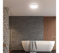 B.K.Licht White IP44 10W LED Bathroom Ceiling Light B.K.Licht White