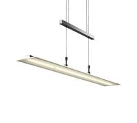 B.K.Licht Matt Nickel 16W LED Pendant Light in Metallic Silver B.K.Licht Metallic Silver