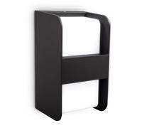B. K. Licht Outdoor Light Wall Lamp Black IP44 up & Down Max. 12W E27 Illuminant