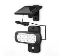 B.K.Licht Sensor Solar Powered Black LED Outdoor Light B.K.Licht Black