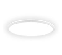 B.K.Licht - LED Panel, Slim, 4000K Neutral White, Indirect Backlighting, IP44 Splash-Proof, Ceiling Lights, Bathroom Light, Bathroom Lights Ceiling, Living Room, 29 x 3 cm, White