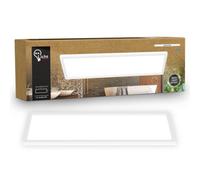 B.k.licht White Bathroom Led Ceiling Light Slim Panel 22W, 3000Lm, 4000K, Ip44, 580X200X30mm
