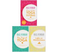 B.K.S. Iyengar Collection 3 Books Set (Core of the Yoga Sutras, The Tree of Yoga & Light on Pranayama)