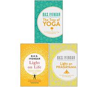 B.K.S. Iyengar Collection 3 Books Set (The Tree of Yoga, Light on Life, Light on Pranayama)