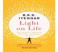 B.K.S. Iyengar Light on Life Paperback Book in White B.K.S. Iyengar White