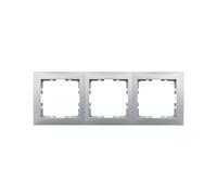 Berker B.Square Triple Frame Aluminum 5310138994