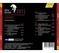 B‚LA BART¢K: COMPLETE WORKS FOR PIANO SOLO, VOL. 1 - THE MATURE BART¢K NEW CD