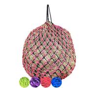 B Living Double Hay Net For Horses - Net Bag With Extra Strong Mesh Holes For Greedy Horses. Horse Accessories Haynet For Haylage, Horse Treats & Soak Hay Bale