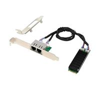 B+M Keys Two Gigabit NICs For Servers PC Applications Low Latency High Throughput Networking Solution Low Latency Ethernet Controller