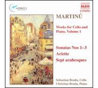 B. Martinu - Works Vc/Pno-Vol. 1 [New CD]